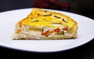 Zucchini-Möhren Quiche