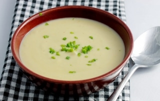 Spargelcrème-Suppe