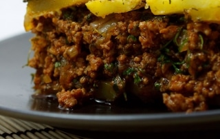 Mubattan Kusha: Hackfleisch mit Kartoffel-Gratin