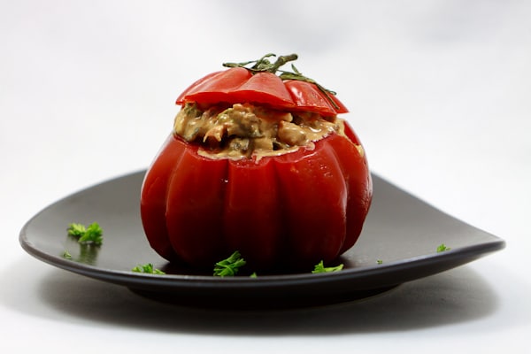 Ochsenherz-Tomaten-Salat