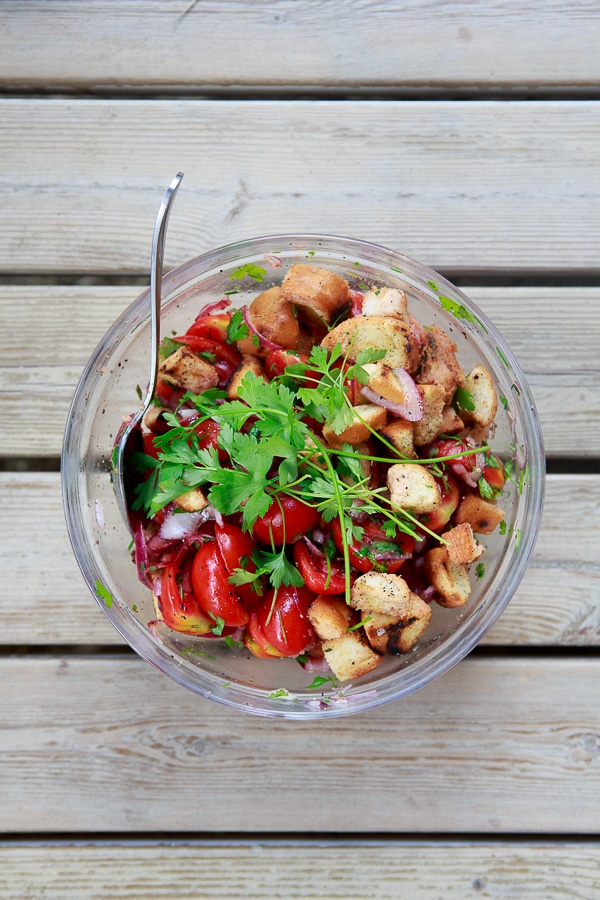 Panzanella - Italienischer Brotsalat