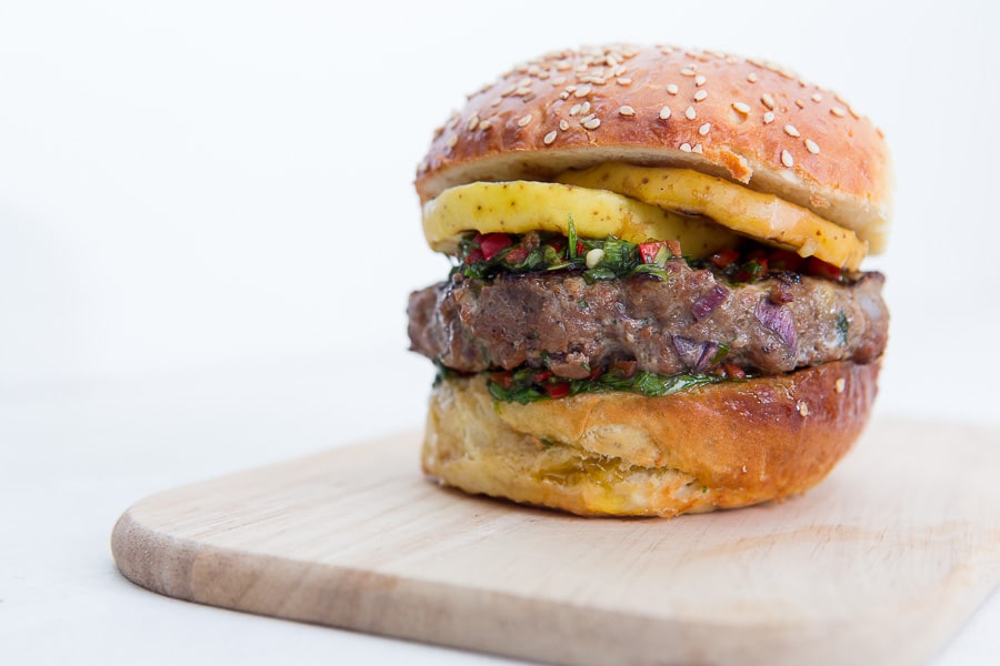 The Gaucho Burger mit Chimichurri