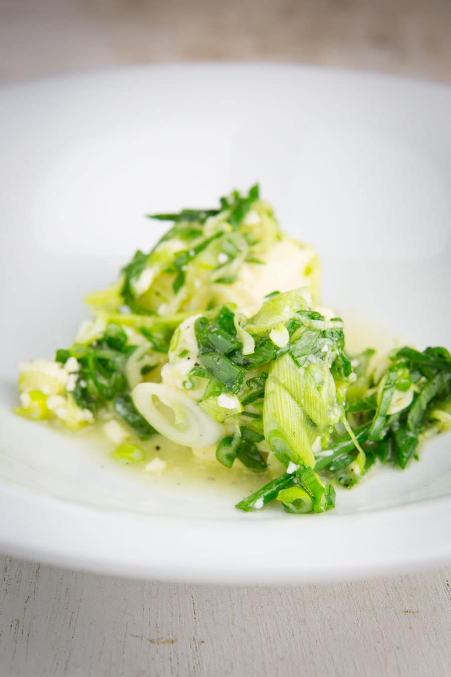 Weißlacker mit Zwiebel-Vinaigrette - HighFoodality