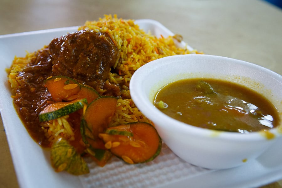 Mutton Briyani Curry