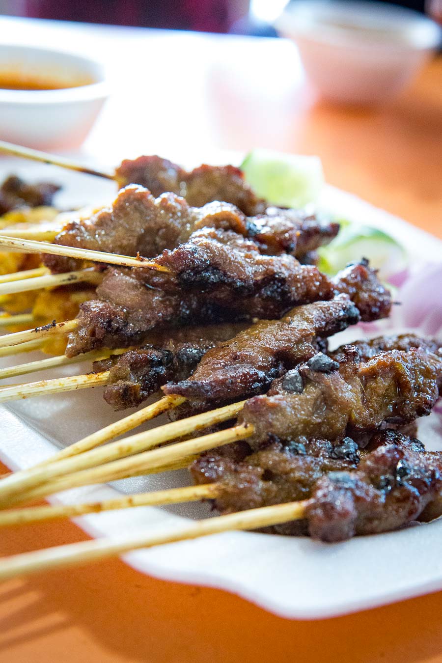 Satay von Satay Sejati im Haig Road Food Centre